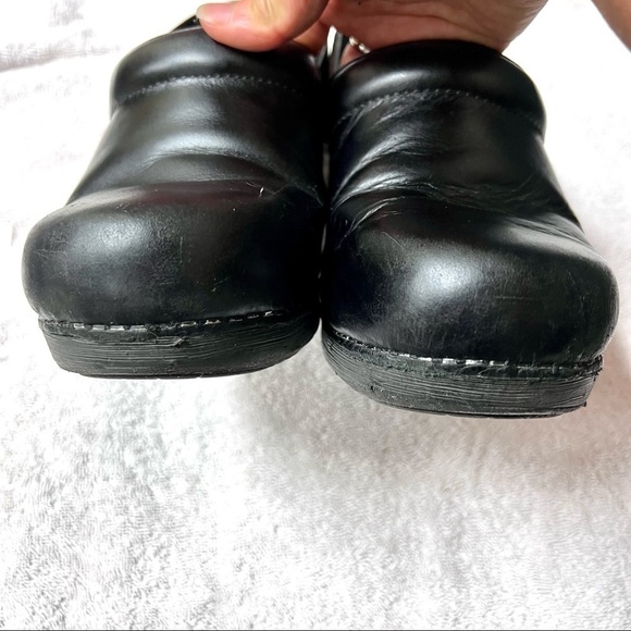 DANSKO Professional Black Box clogs comfort shoes women’s size 8 - Picture 4 of 9